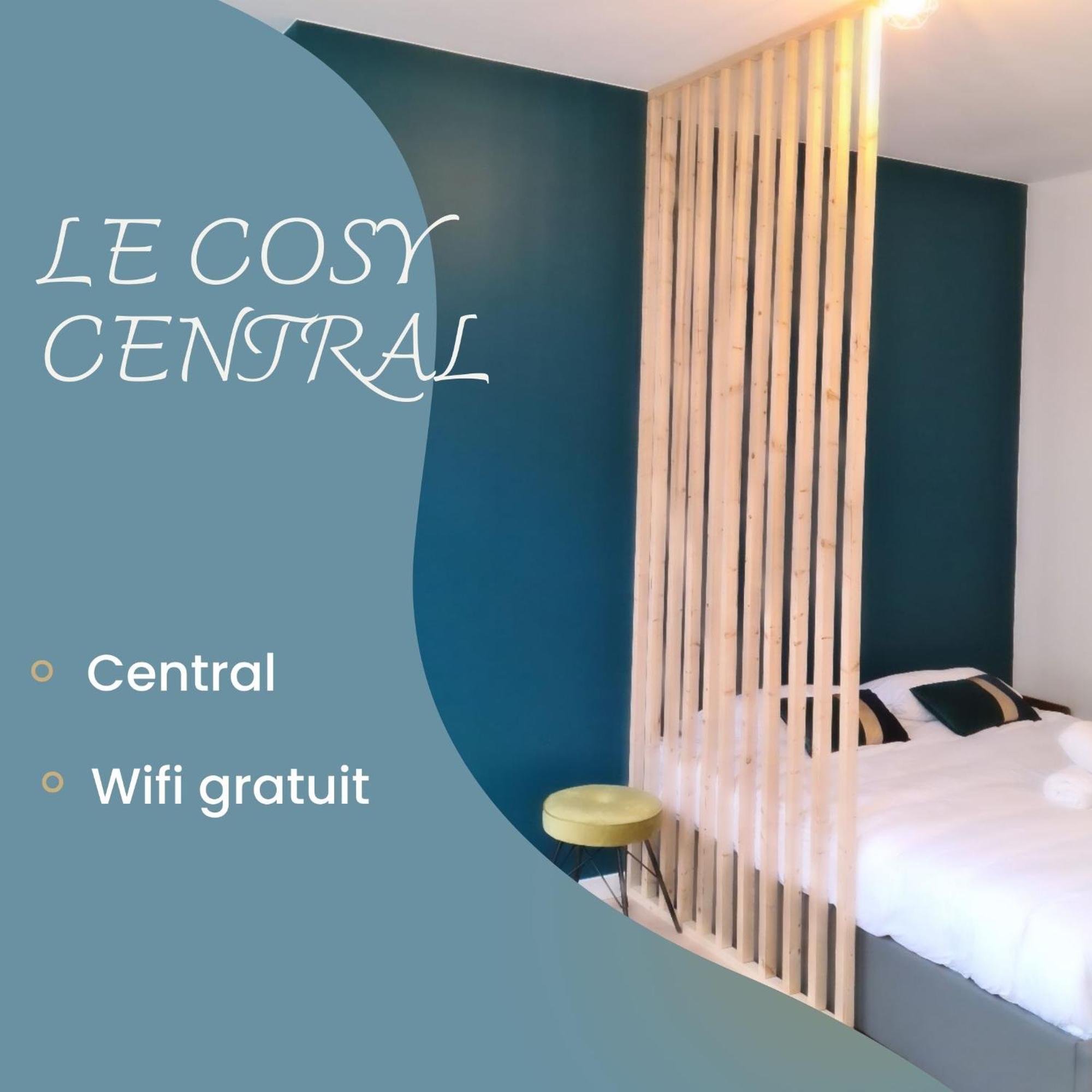 Le Cosy Central Moderne Et Chaleureux Saint-Etienne  Exterior foto